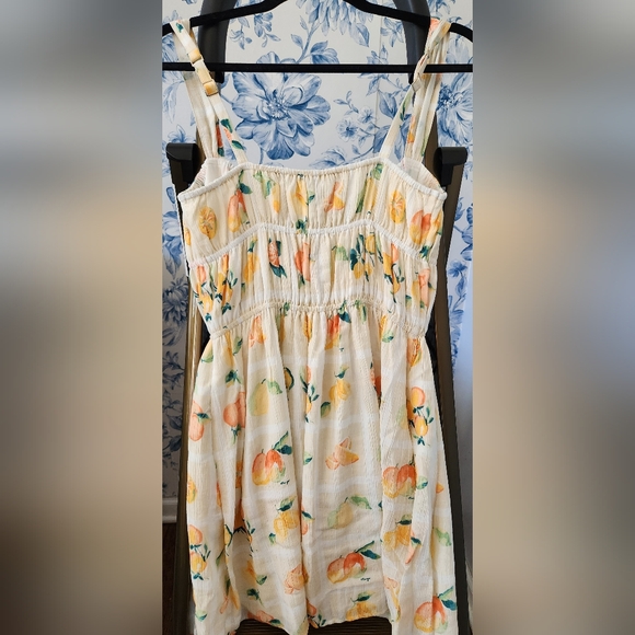 A&F "Tie-Front Mini Dress," size XS - Picture 5 of 6